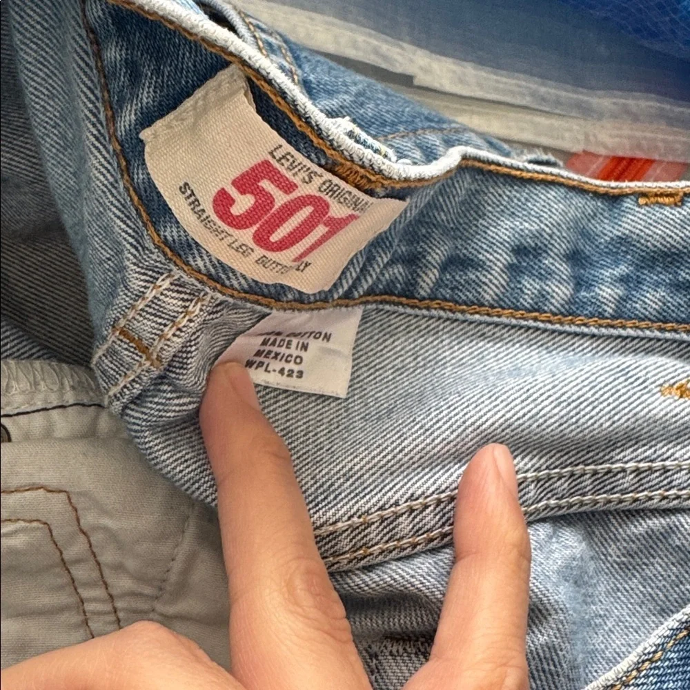 Levi’s 501xx Vintage Jeans 42x32  Made In Mexico Button Fly